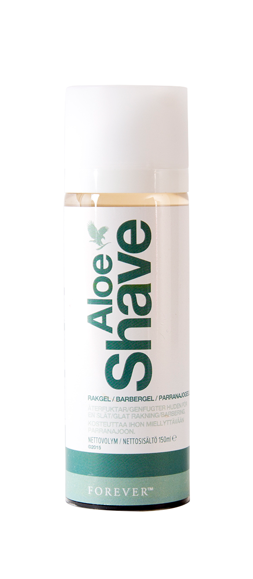 Aloe Shave on tarkoitettu ihokarvojen ja parran ajoon. Se sisältää ihoa hoitavia, kosteuttavia ja silottavia ainesosia. Sopii miehille ja naisille.